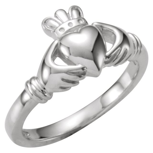Sterling Silver Claddagh Ring